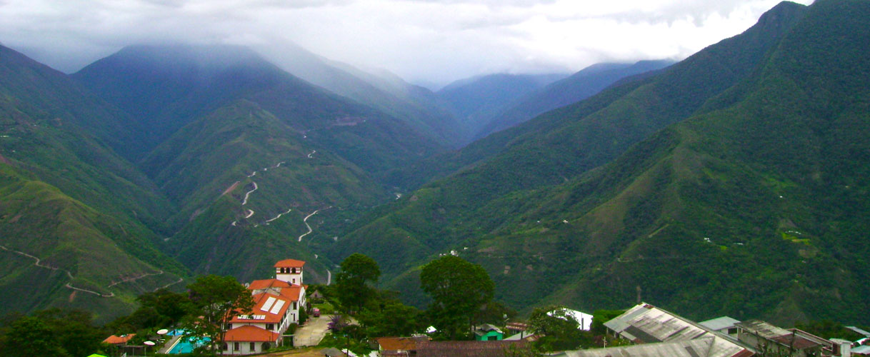 Tourism at the Yungas (Coroico)