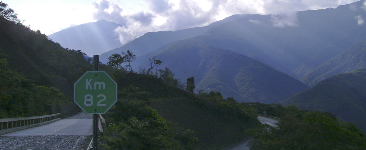 Tourism at the Yungas (Coroico)