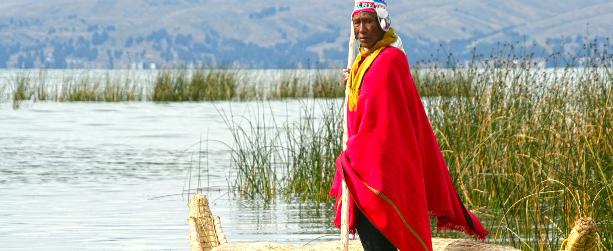 Tourism at the Lake Titicaca