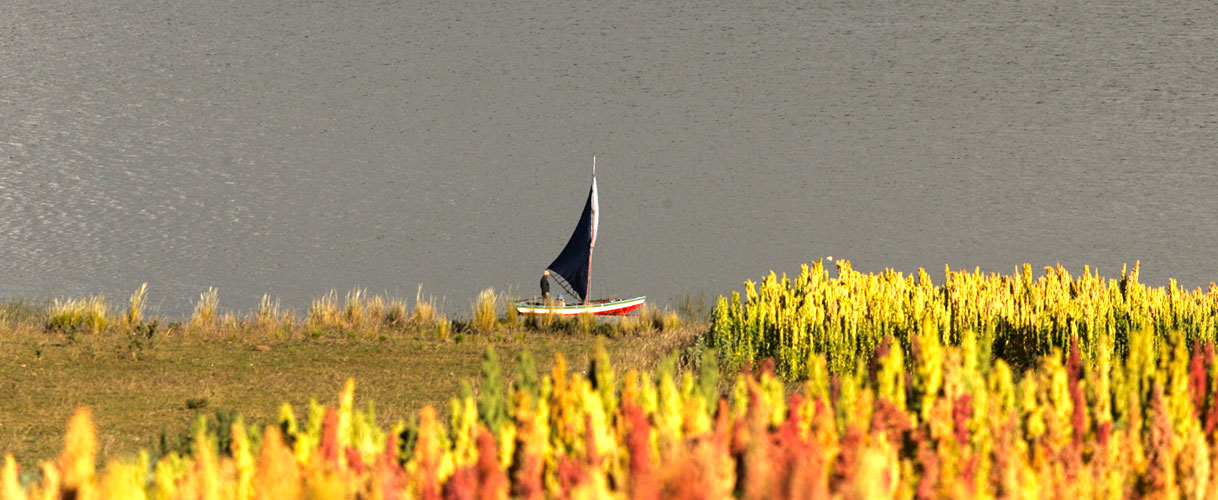 Lac Titicaca et  l’île du Soleil