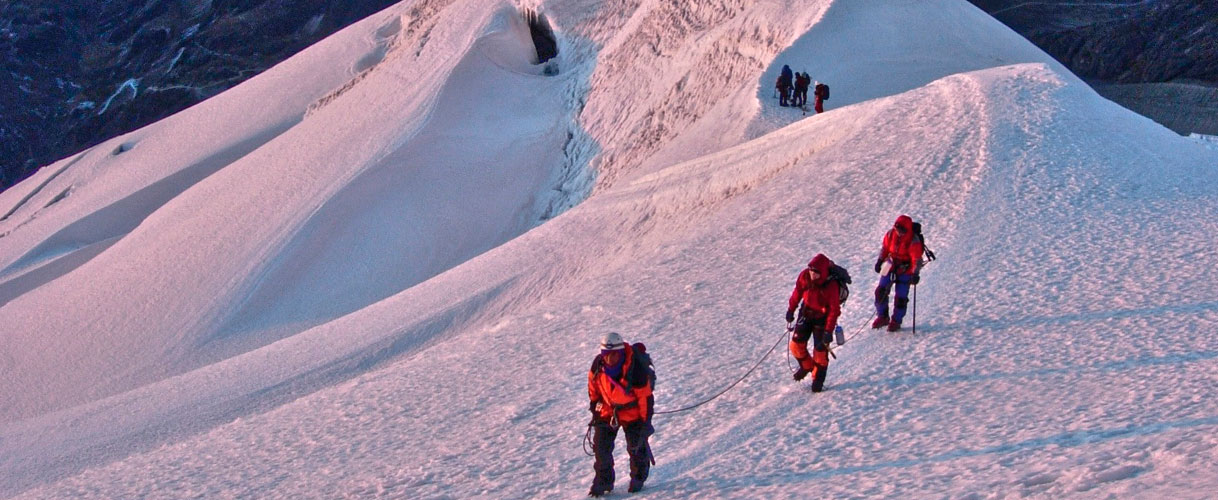 Trekking und Bergsteigen